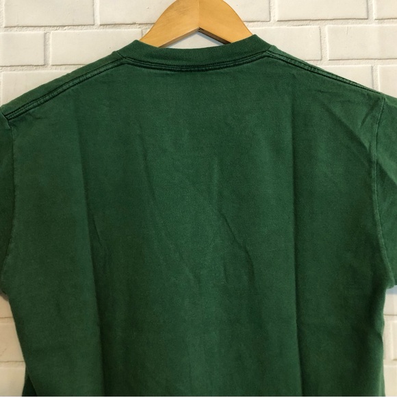 Vintage 90's Oneita Colorado Buffaloes Green Single Stitch Made in USA Shirt M - Picture 8 of 10